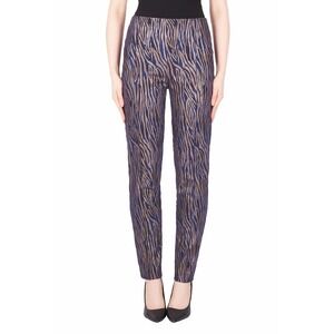 Joseph Ribkoff Zebra‎ Print Pull On Pant 12 Dressy Casual Bold Print Workwear